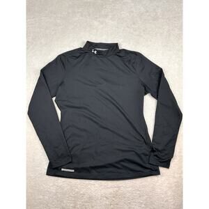 Under Armour Coldgear Compression Shirt Womens 2XL Mock Neck Base Layer Athletic